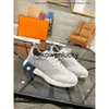 H Men Summer Walk Italie Design Bouncing Casual Sneaker Shoes Nappa Leather Technical Jersey Suede Goatskin Low Top Trainrs Party Robe Walking Skate Shate With Box