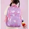 School Bags Oxford Pink Schoolbag For Girls 6-12 Years Cute Cartoon Waterproof Comfortable And Lightweight Kids Gift Travel Backpack