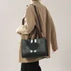 Modna torba na zakupy, skórzana torebka, portfel, torba na obiad, przekątna torba na ramię CH0422