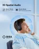 Baseus Active Noise Annullando le cuffie con 100 ore di gioco, audio Hi-Res LHDC, riduce il rumore fino al 95%, audio spaziale, ENC, cuffie wireless da gioco