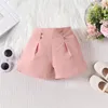 Set di abbigliamento piccola bambina estate a colori solidi senza maniche con prua cami cognomarde