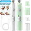 Clippers Electric Dog Nail Grinder Lownoise Pet Nail Clipper 2SEPEED USB TRAPILLES DE CONTRE DE PET RECHARAGET