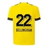 Sheng 23 24 Soccer Jerseys Reus Dortmunds 2023 2024 Borussia Haller Football Shirt Bellingham Neongelb Hummels Brandt Men Kids Special Kit