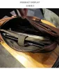 Retro Mens Portcase Casual Handbag Business Documents 13-14 tum Computer Bag Axel Messenger Office 240418