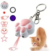 Toys Pet Cat Toys USB USB ricaricabile ricaricale ponofunzionale giocattolo laser per gatti interattivo gomi divertente allenamento laser giocattolo per animali domestici