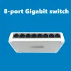 Schakelaars OEM Nieuw model 8 Poort Gigabit Switch Desktop RJ45 Ethernet Switch 10/100/1000Mbps LAN Hub Switch 8 Portas