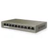 Kontroll POE Switch 48V 5/6/10 Ports WiFi Smart IP Switch 8 Ports PoE Standard RJ45 Injector Switcher för IP -kamera/trådlös AP/CCTV