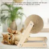 SCRACKERS CAT SCRACKING Ball Toy Balpe Sisal Ball Ball Ball Griding Paws Toys Kitten Scratch WearResiste Claw Shower