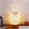 Table Lamps Rattan Woven Vase Battery For Living Room Art Decor Home Lighting Bedroom Bedside Modern Light Fixtures Drop Delivery Ligh Dh8Eg