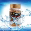 Acquari 60 Conti Capsule di batteri nitrificanti per pesce d'acqua dolce e marina per acquario concentrato in polvere asciutta concentrata