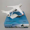 1400 Schaal 20 cm AN225 Diecast legering Antonov AN-225 MRIYA Airplane Model voor cadeauverzameling decoratie AN124 240417