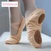 Tanzschuhe 2024 Kinder- und Erwachsene Pointe Ladies Professionelle Ballett -Leinwand Frau