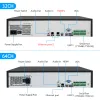 Video registratore NVR 64CH 32CH H.265 MAX 16CH 4K/64CH 5MP/24CH 5MP/36CH 4MP Ingresso video 8*SATA MAX 8TB HDD P2P P2 per la fotocamera IP onvif