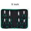 &equipments Mini Jewelry Pliers Sets Round Bent Needle Nose Cutter Chain Beading Making Repair Tool Kit For DIY Jewelry Making Tool