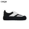 Zapatos casuales GMQM Femenina de las mujeres 2024 Cómodos Sport Sport Vulcanized Studentwear Flats Big Tamaño 44