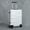 Carry-Ons 20/24/26 inches carry on cabin luggage ABS+PC large size wheeled travel suitcase Business password lightweight luggage valises