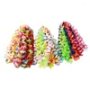 Fleurs décoratives 36pcs / pack décorations de couronne