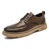 Casual Shoes Herren weicher Leder im Freien vier Jahreszeiten Mode Low-Top 38-45