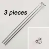 Accessories 2.6mm4.6mm 3 Pieces 40cm Sea Rod Slight Fishing Rod Matching Section Fishing Rod Tip Sea Rod Section Solid Sea Rod Repair