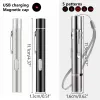 Toys Laser Pointer USB Pen rechargeable 3 en 1 chat chien Pet Toy Red UV Lampe de poche LED 4MW Pointeur laser Pointeur drôle de chat