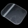 Sacs 100pcs / lot Sacs à fermeture éclair en plastique transparent pour accessoires électroniques Stockage Lock zip