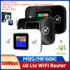 Routers 4G LTE WiFi Device Wireless WiFi WiFi Router M9S / MF68E LCE HOTSPOT PORTABLE WIFI MOBILE HOTSPOT QUALCOMM MSM8916 PLIG PLIG DE CHIP