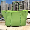 Bag Luxury Diving Tyg Neoprene Breattable Women Handväska 2024 Spring Fashion Casual Tote Top-handtag Väskor axel