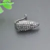 Colliers 10x20 mm Forme ovale pavée Perles de zircon cubique Collier Collier Class accessoires pour les femmes bijoux de mode bricolage