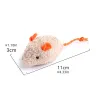 Toys Cat Toy Plush Mouse Cute Modeling Biteresistant Kitten Catnip Toy Universal Fun Interactive Entertainment Pet Supplies