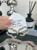 Student esigner urok klasyczny design butik damski damski styl moda biżuteria wysokiej jakości kryształowe kolczyki diamentowe upuść deliv dhh30