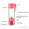 Juicers New Design Mini Portable Juicers Electric Mixer Fruit Smoothie Blender for Kitchen Automatic Fresh Squeezer