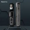 Control Hawatta Electronic Wifi Fingerprint Lock Password Smart Door Lock Keyless Biometric Facial Recognition Gate Lock With Cylinder