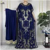 Summer Abaya för kvinnor Casual Short Sleeve Soft Cotton Dress Dubai Kaftan Loose Lady Maxi Islam African Dress With Big Scarf 240422