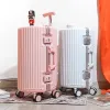 Bagaż Nowy 20 „22” 24 "26 cali wysokiej jakości elipsy wózka wózka Mężczyźni Mężczyzna Rolling Bagaż Kobiety Pink Travel Suipcase Borading Box