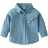 T-shirts vidmid-lente en herfstkleding, nieuwe kinderwitte shirts, jongens en meisjes shirts, shirts p6565