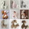 Dolls 2022 Newborn Baby Photography Props Accessories Horse Posing Pillow Cushion Unicorn Toy For Bebe Boys Girl Fotoshooting Studio