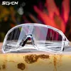 Scvcn Pochromic Cycling Lunettes Cycling Sunglasses Bicycle Eyewear Sports MTB OUTDOOR UV400 POODS LOCKES SUMPOSES COYECES 240422