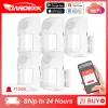 Control Tuya Smart Life Motion Sensor WiFi Security Protection Home Sound Alarm Petproof Support Work With Alexa And Google Home