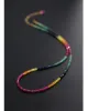 Necklaces AAAAA Grade Ruby/Sapphire/Emerlad Roundel Faceted 23mm Necklace 40cm Wholesale Beads For women"s gift