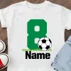 T-shirty Dzieci T-koszulka Dostosowana nazwa T koszule koszykówka koszulki dla dzieci urodziny urodziny