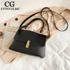 Сумки для плеча CVVO GLMC Summer Style Bag Ladies Sumbag Simbag Hit Color Messenger Соответствует женскому солидному PU