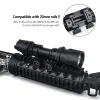 SCOPES WADSN M951 THIFICA TATTICA METATTICA AIRSOFT ARMA ACCESSO DI Accessorio 600lm Caccia con interruttore a pressione Fit da 20 mm Rail Picatinny