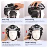 Helme Impact Sport Jagd Shooting Helm Elektronische Ohrschützer Helmstreckadapter Taktischer Kopfhörerhalter Rauschreduzierung Ohrscherner