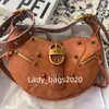 JW Pei Bag Tessa Bags City Rivet Designer Half Moon Joy Bag JW Pei Studs Schoudertassen Luxe Suede echte lederen vrouwen onderarm riem veelzijdige draagbare Gabbi -tassen