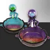 Asstruys Exquise Alien Creative Astray Resin Ashtrayportable Resin Starry Sky 1 PC T240422