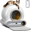 Kontrollera smart självrengöring Kattlåda Automatisk rengöring Katt Toalett App Control Lonic Deodorizer Cat Litter Tray Arenero GATO