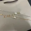Strands Paris Yüksek Kalite 925 Şerit Gül Altın Çapraz Şekli Chaume T Bilezik Kadınlar için Jeux de Liens
