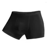 Underpants Mens In biancheria intima Shortes senza saldatura Shorts Hombre Solid trasparente Silk Uta Convex Calzoncillo