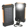 200000MAH Solar Power Bank Capacidad ultra-grande Potencia móvil Portable con Batería externa de Lanyard Battería externa 240419