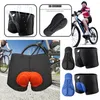 Motorcycle Apparel Mens 3D Sous-vêtements rembourrés shorts de vélo de vélo de vélo de vélo